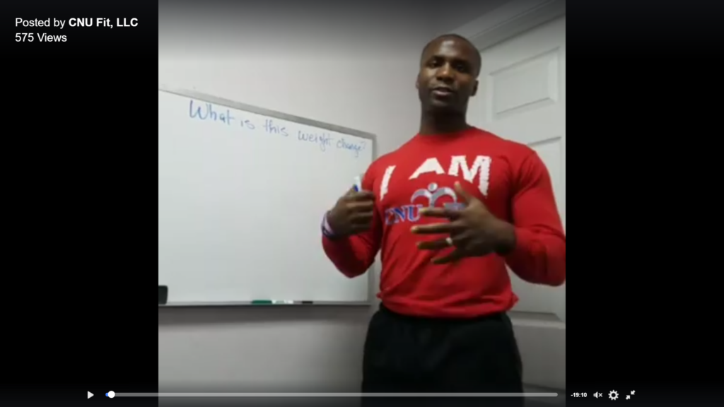 Dover Personal Trainer discusses weight fluctuations