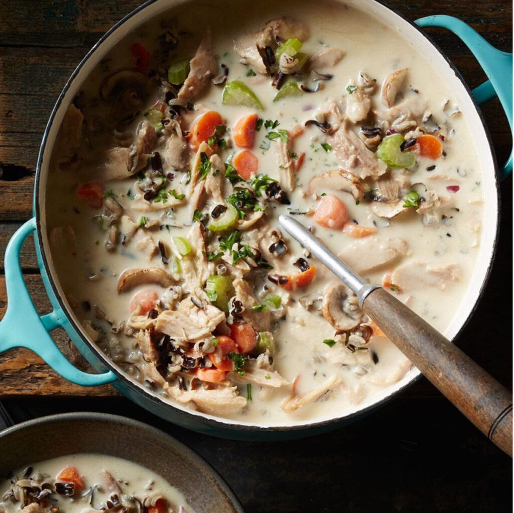 Dover Personal Trainer explains how to reuse your leftovers: Creamy Turkey and Wild Rice Soup